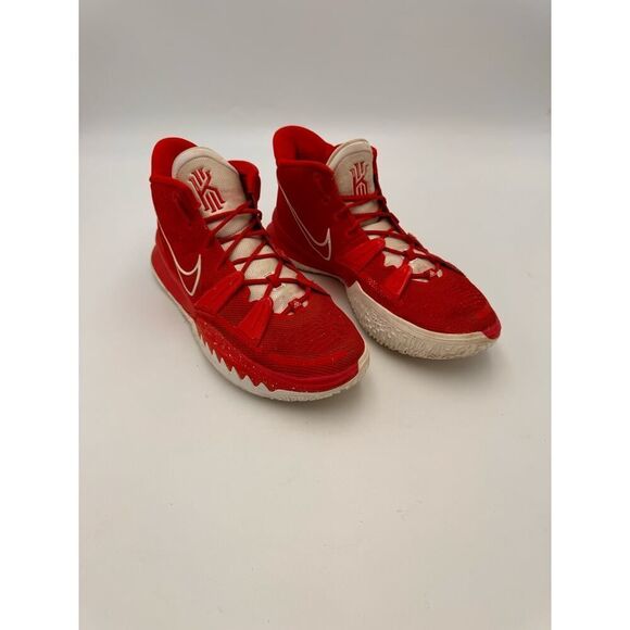 Nike Men's Size 15 High Top Design Kyrie 7 TB Basketball‎ Shoes University Red - Picture 1 of 5